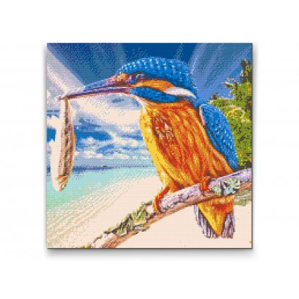 Diamond Painting - Eisvogel 2