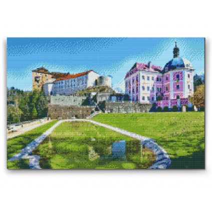 Diamond Painting - Burg und Schloss Bečov nad Teplou