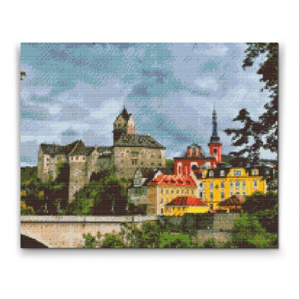 Diamond Painting - Burg Loket 2