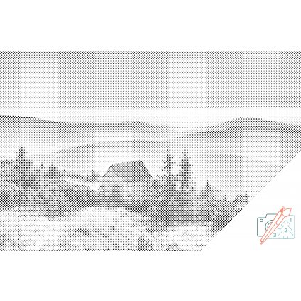 Punktmalerei - Riesengebirge