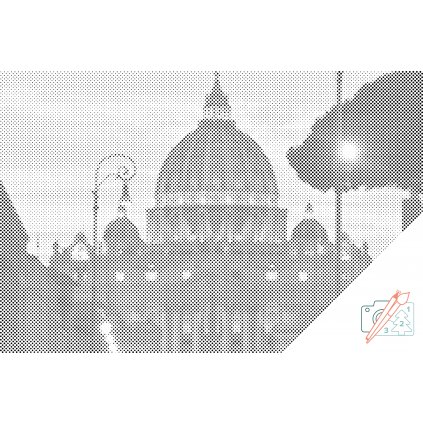 Punktmalerei - Vatikan