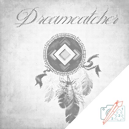 Punktmalerei - Traumfänger