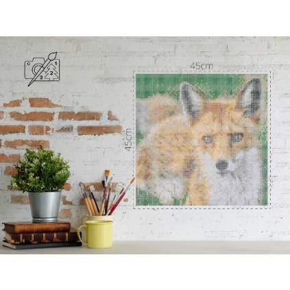 Bügelperlen - Fuchs