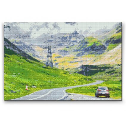 Diamond Painting - Transfagarasan-Straße in Rumänien