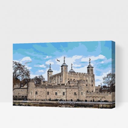 Malen nach Zahlen - London Tower - Königsschloss