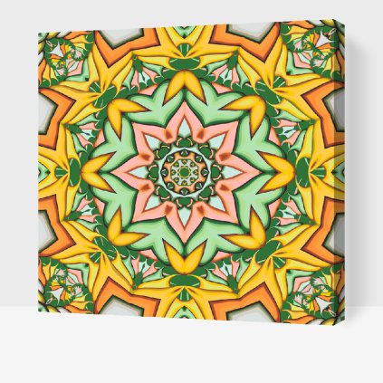 Malen nach Zahlen - Mandala2