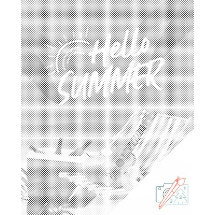 Punktmalerei - Hello Summer