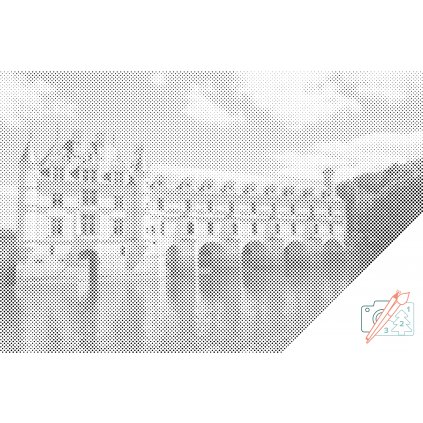 Punktmalerei - Chenonceau