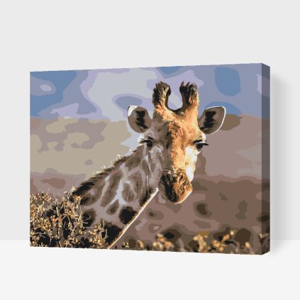 Malen nach Zahlen - Safari - Giraffe