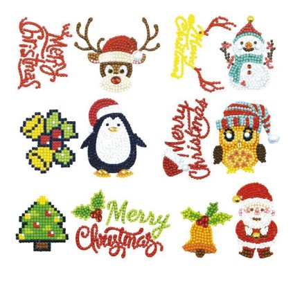 Diamond Painting Sticker - Weihnachten 7