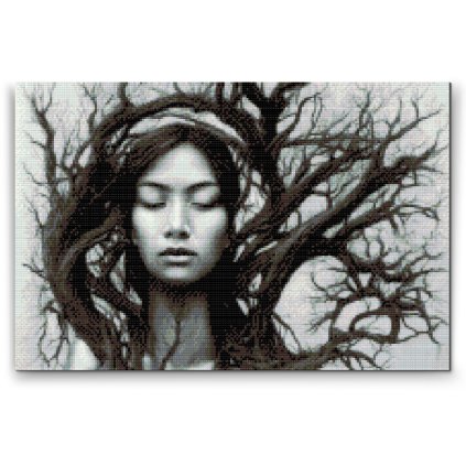 Diamond Painting - Mystische Frau