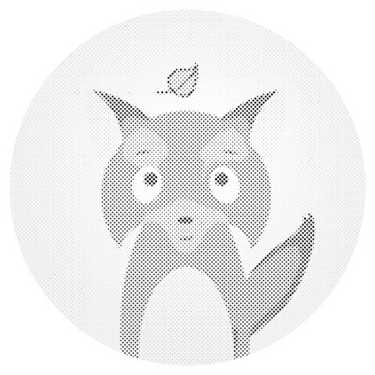 Punktmalerei - Fuchs