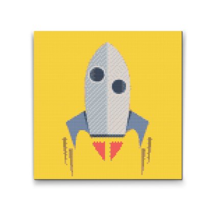 Diamond Painting - Rakete