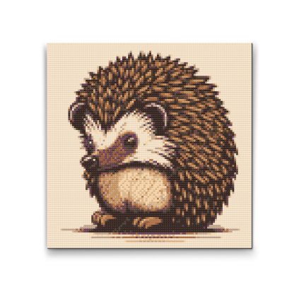 Diamond Painting - Niedlicher Igel