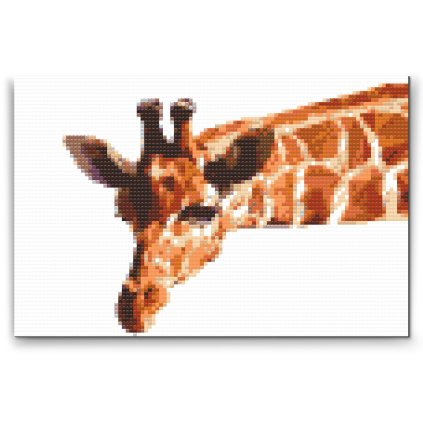 Diamond Painting - Vektor-Giraffe