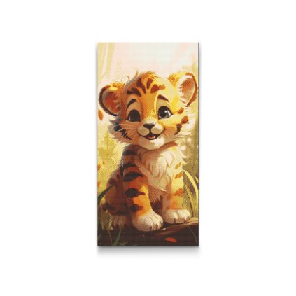 Diamond Painting - Tigerjunges