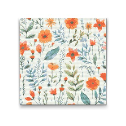 Diamond Painting - Blumenwiese
