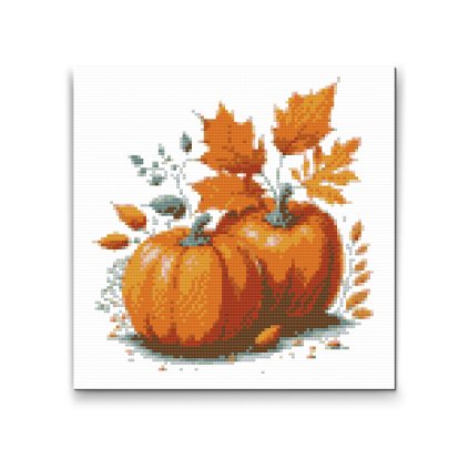 Diamond Painting - Herbstlicher Kürbis