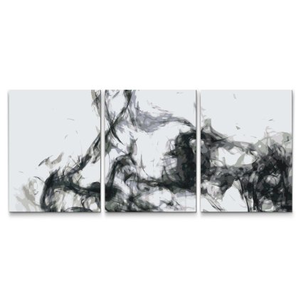 Malen_nach_Zahlen_Schwarze_und_weisse_Textur_3er-Set_Set_aus_3_Leinwanden_M7