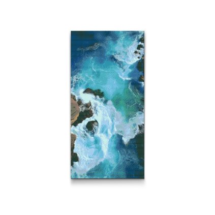 Diamond Painting - Meer von oben