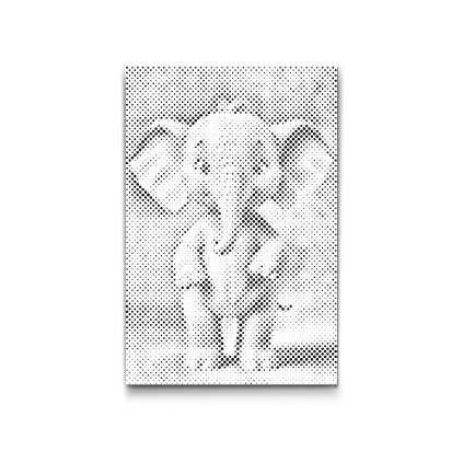 M2_Punktmalerei_-_Elefant_für_Kinder