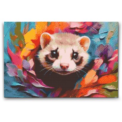 M2_Diamond_painting_-_Fröhliches_Frettchen