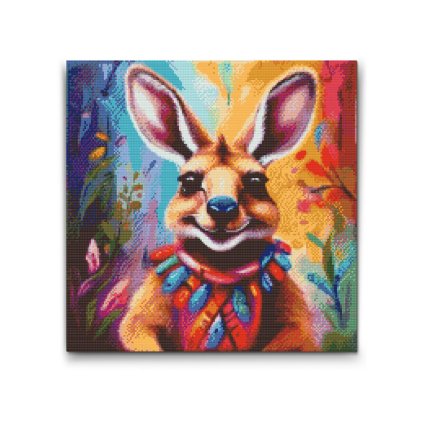 M2_Diamond_painting_-_Fröhliches_Känguru
