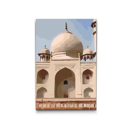 M2_Malen_nach_Zahlen_-_Taj_Mahal_aus_der_Nähe