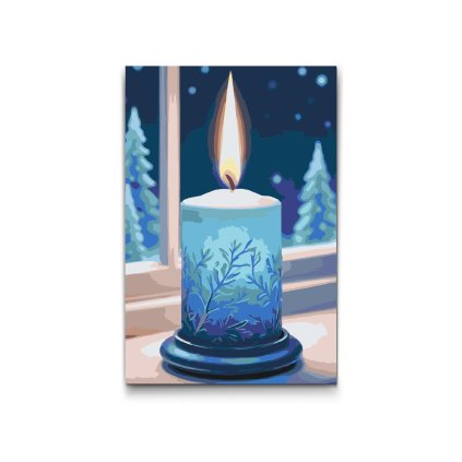 M2_Malen_nach_Zahlen_-_Weihnachtskerze