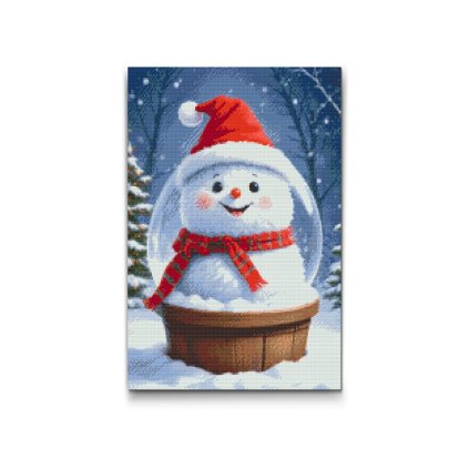 M2_Diamond_painting_-_Schneekugel_mit_Schneemann