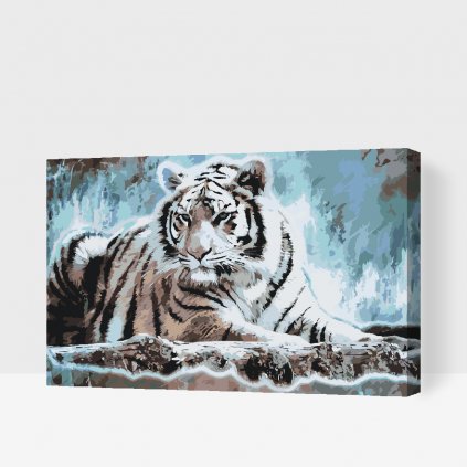 Malen nach Zahlen - Bengalischer Tiger