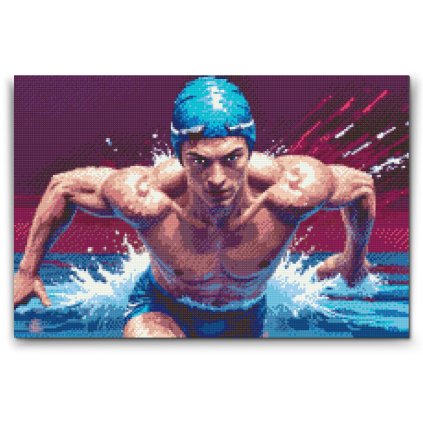 M2_Diamond_painting_-_Schwimmer