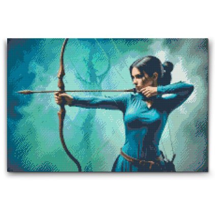 M2_Diamond_painting_-_Bogenschießen