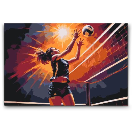M2_Malen_nach_Zahlen_-_Volleyballerin
