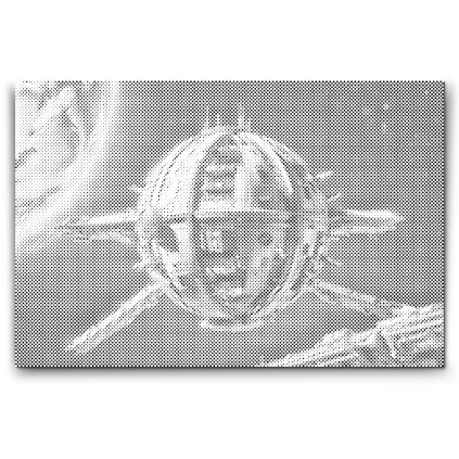 M2_Punktmalerei_-_Futuristische_Raumstation