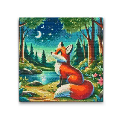 M2_Diamond_painting_-_Sternenklare_Nacht_im_Wald