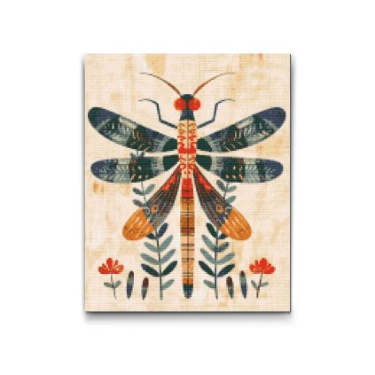 M2_Diamond_painting_-_Nordische_Volkskunst_-_Libelle