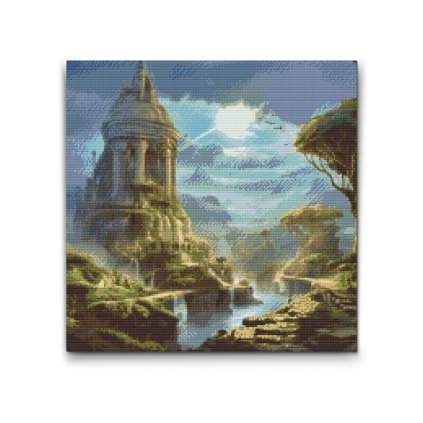 M2_Diamond_painting_-_Verfallenes_Schloss