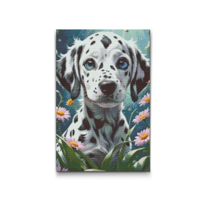 M2_Diamond_painting_-_Dalmatiner-Welpe