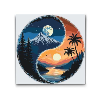 M2_Malen_nach_Zahlen_-_Yin_Yang_Sonne_und_Mond
