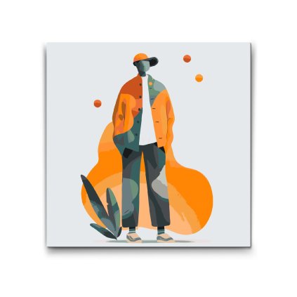 M2_Malen_nach_Zahlen_-_Illustration_-_Futuristischer_Mann