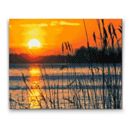 Diamond painting - Sonnenuntergang