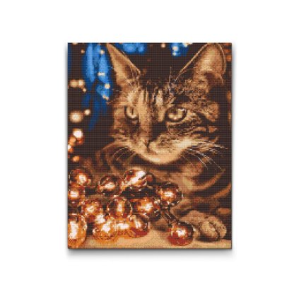 Diamond_Painting_Katze_mit_Lichterkette_M2