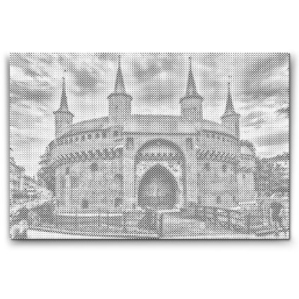 Punktmalerei_Barbakane_-_Polen_M2