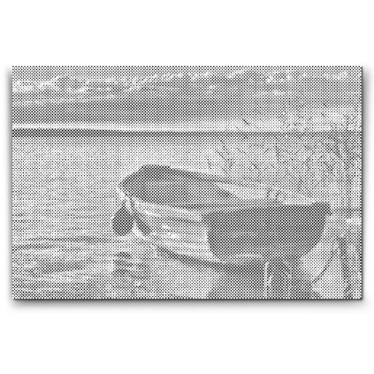 Punktmalerei_Balaton,_Boot_-_Ungarn_M2