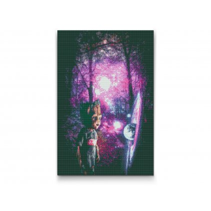 Diamond painting - Groot im Wald