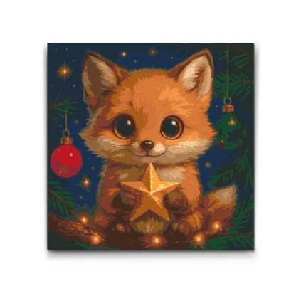 Malen_nach_Zahlen_Weihnachtsfuchs_M2