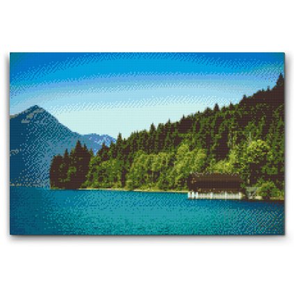 Diamond_Painting_Hauschen_am_Walchensee_-_Deutschland_M2