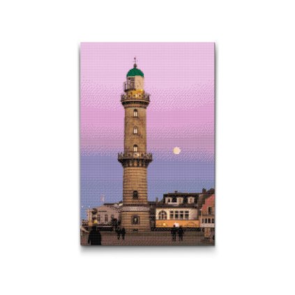 Diamond_Painting_Leuchtturm_Warnemunde_-_Deutschland_M2