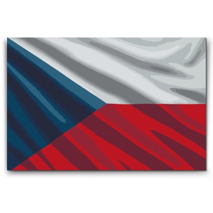 Malen_nach_Zahlen_Flagge_Tschechien_M2